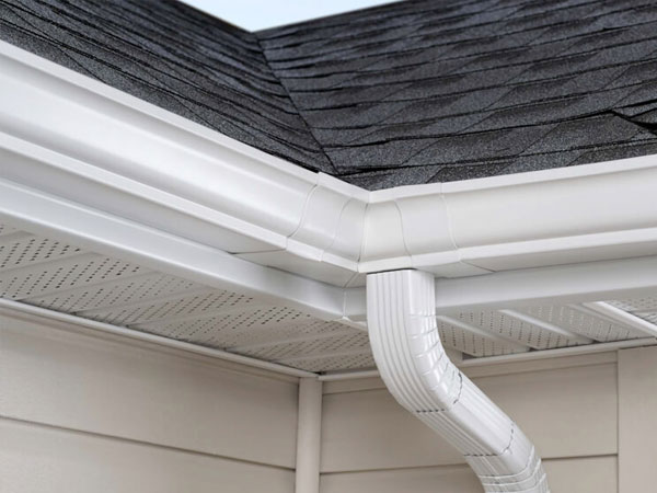 Modern, seamless gutters